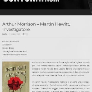 Martin Hewitt, Investigatore